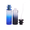 colorful 50ml empty round glass perfume spray bottle